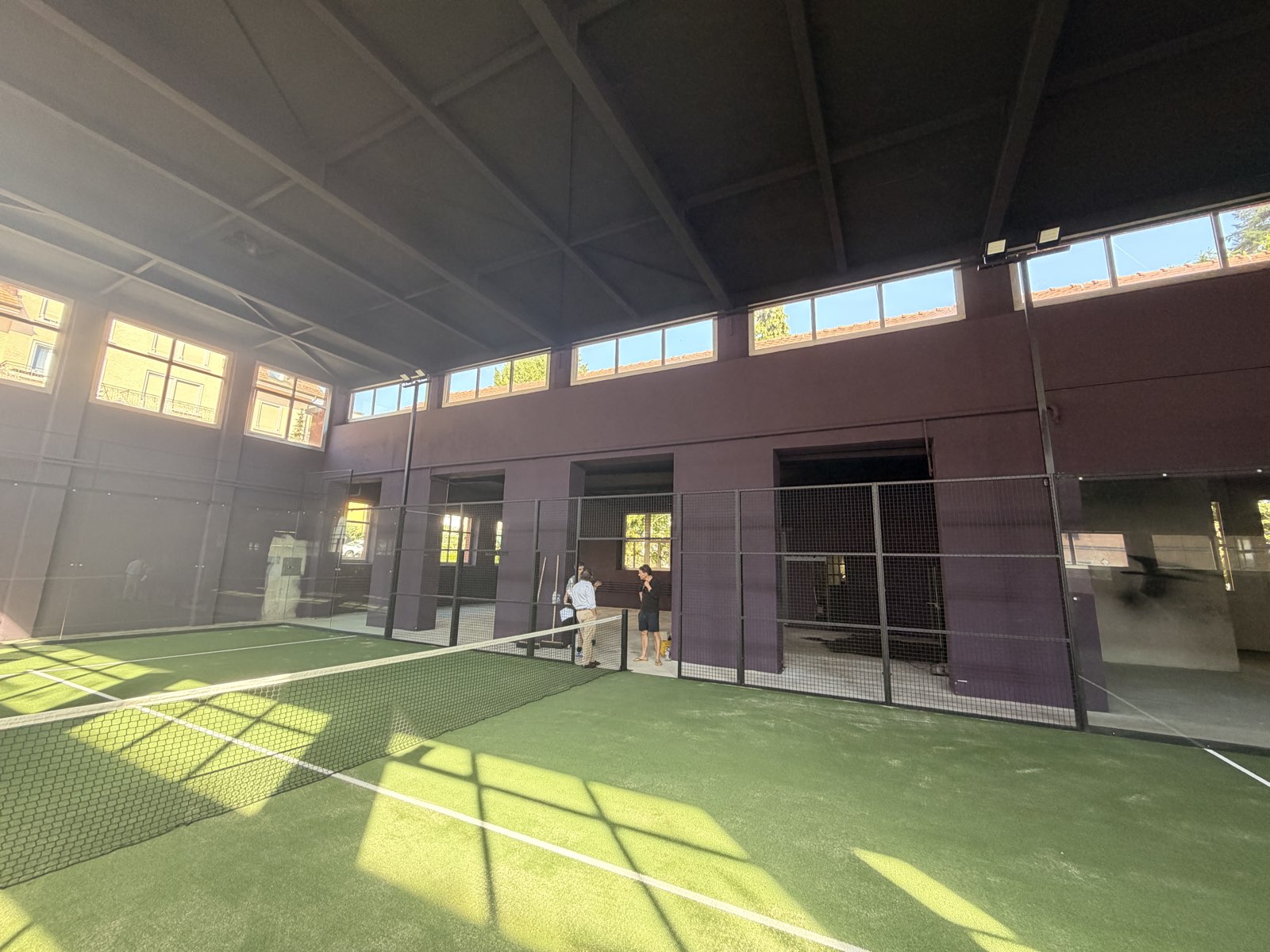 Indoor-Sport in einer Halle