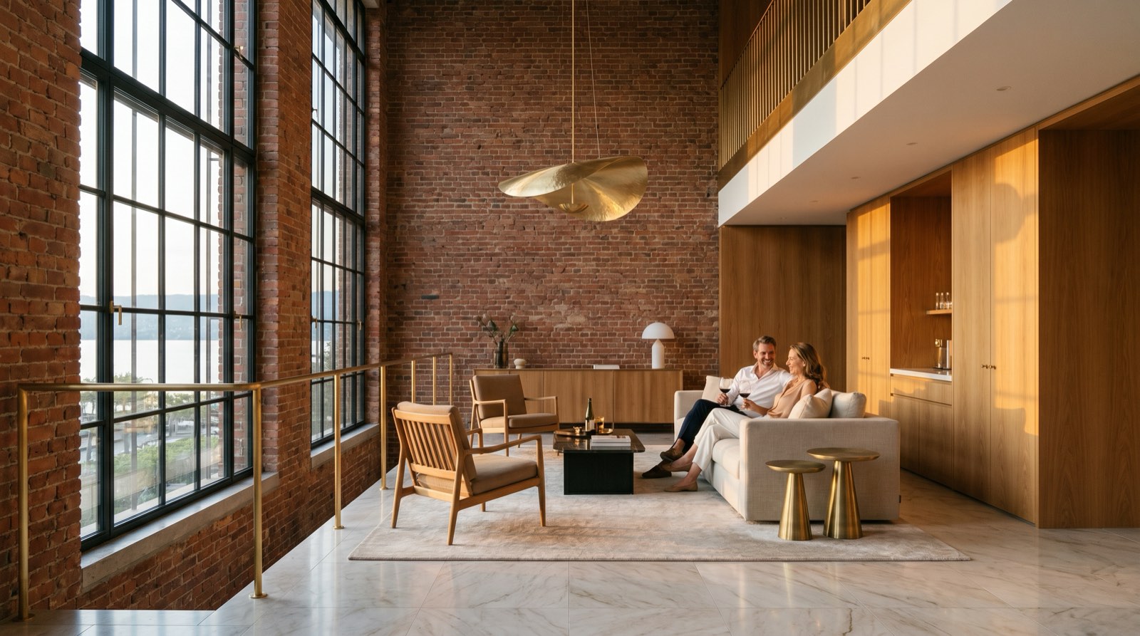 Loft-Wohnen mit Seeblick